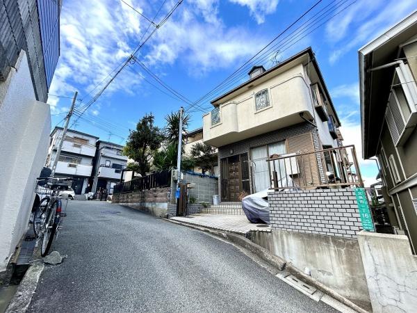 堺市西区北条町1丁　売土地 現地写真（前面道路含む現地写真）
