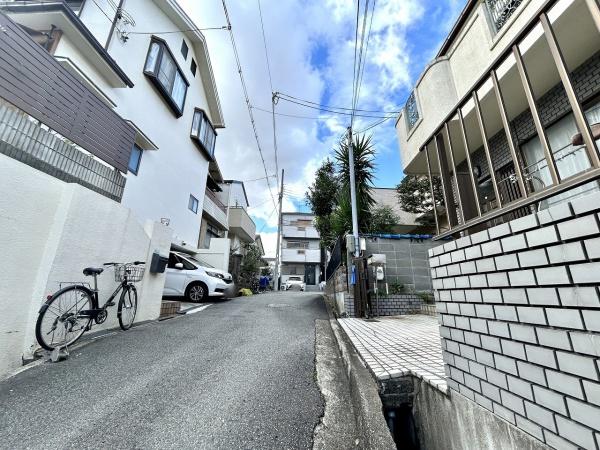 堺市西区北条町1丁　売土地 現地写真（前面道路含む現地写真）