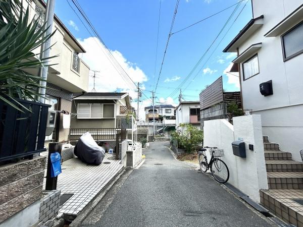 堺市西区北条町1丁　売土地 現地写真（前面道路含む現地写真）