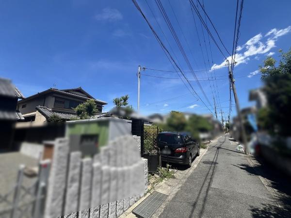 京都市西京区桂乾町　中古戸建 現地写真（前面道路含む現地写真）