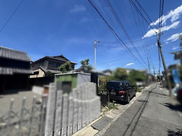 京都市西京区桂乾町　中古戸建 現地写真（前面道路含む現地写真）