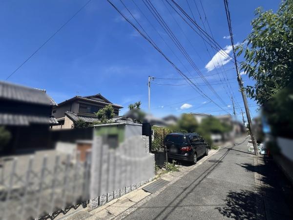 京都市西京区桂乾町　中古戸建 現地写真（前面道路含む現地写真）