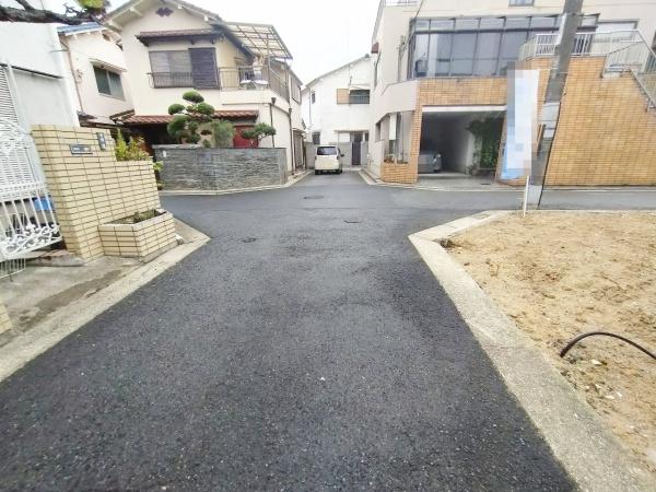堺市中区新家町　売土地 現地写真（前面道路含む現地写真）