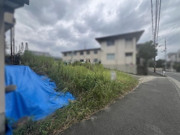 京都市左京区北白川上池田町　建築条件無売土地 現地写真