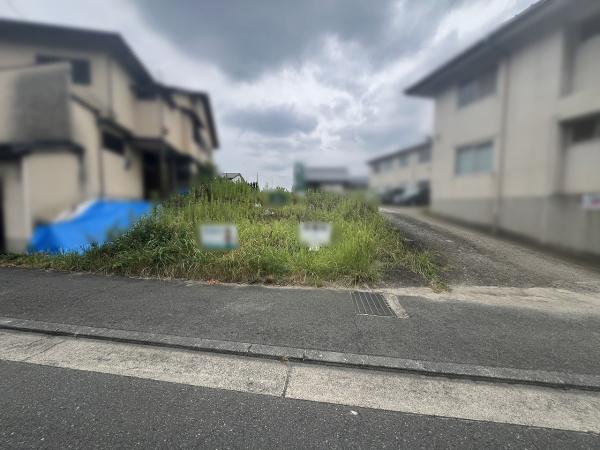 京都市左京区北白川上池田町　建築条件無売土地 現地写真