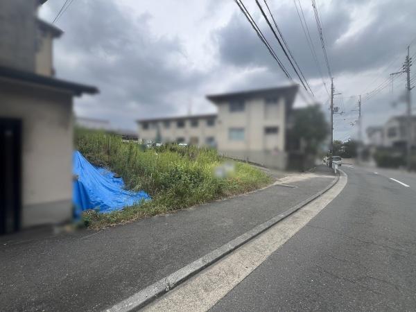 京都市左京区北白川上池田町　建築条件無売土地 現地写真（前面道路含む現地写真）