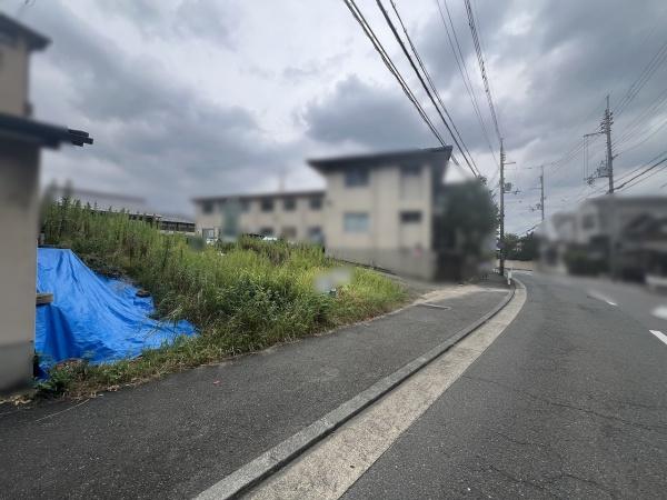 京都市左京区北白川上池田町　建築条件無売土地 現地写真（前面道路含む現地写真）