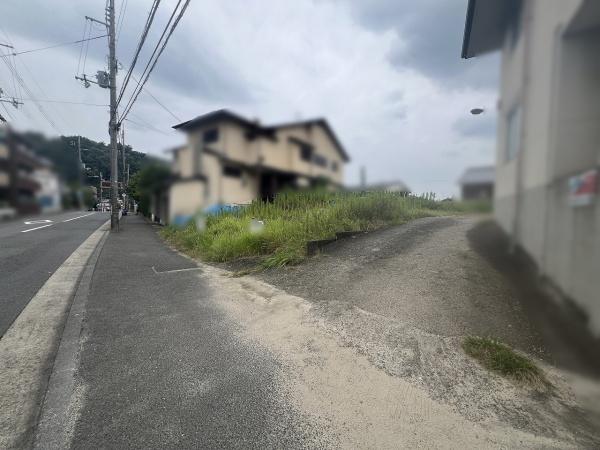 京都市左京区北白川上池田町　建築条件無売土地 現地写真
