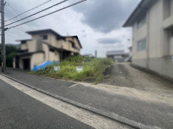 京都市左京区北白川上池田町　建築条件無売土地 現地写真