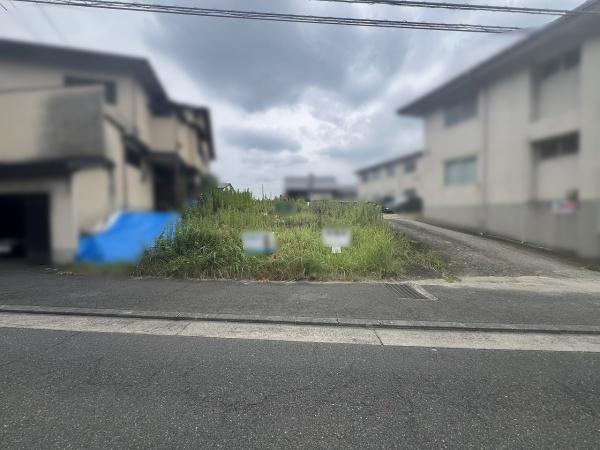 京都市左京区北白川上池田町　建築条件無売土地 現地写真