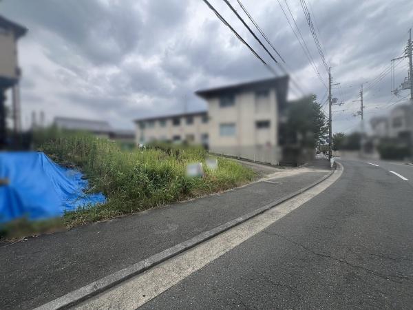 京都市左京区北白川上池田町　建築条件無売土地 現地写真