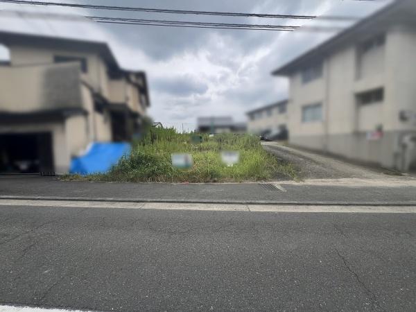 京都市左京区北白川上池田町　建築条件無売土地 現地写真