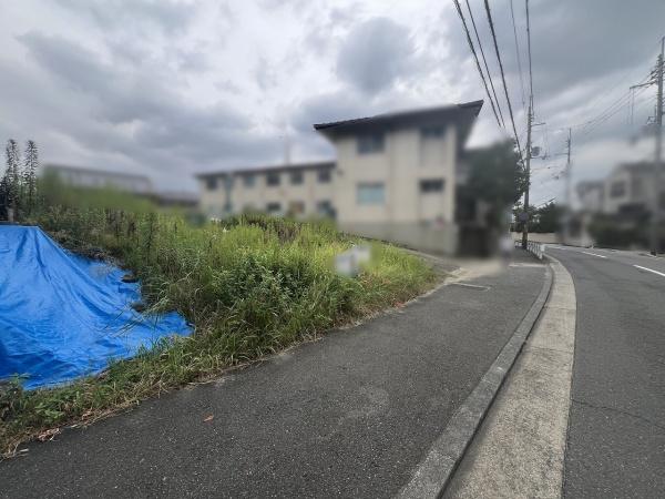京都市左京区北白川上池田町　建築条件無売土地 現地写真