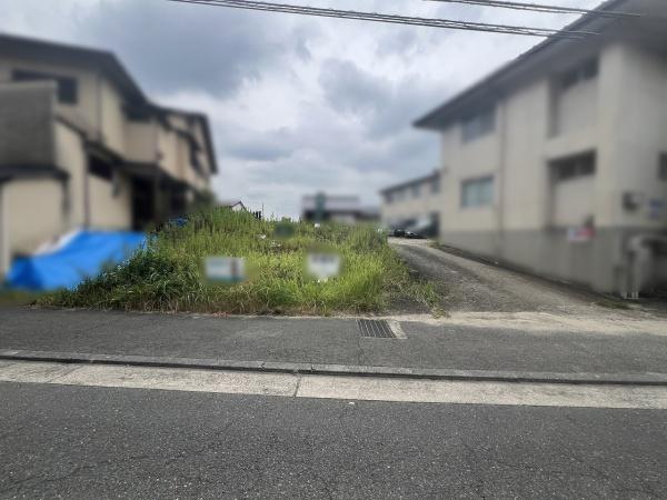 京都市左京区北白川上池田町　建築条件無売土地 現地写真