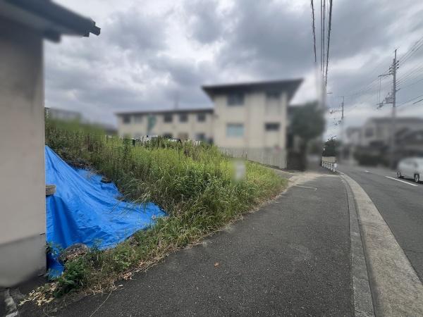 京都市左京区北白川上池田町　建築条件無売土地 現地写真
