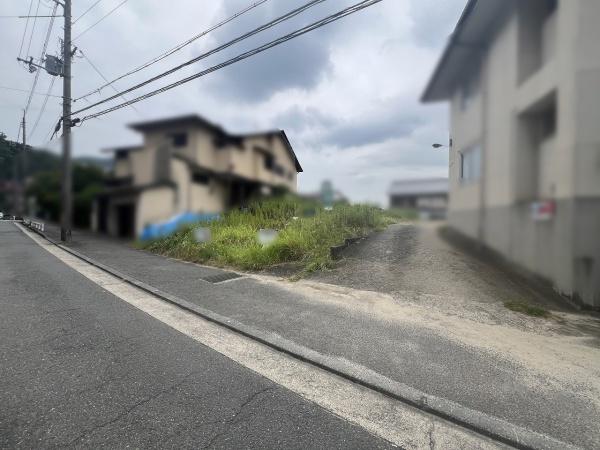 京都市左京区北白川上池田町　建築条件無売土地 現地写真