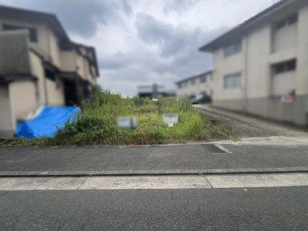 京都市左京区北白川上池田町　建築条件無売土地 現地写真