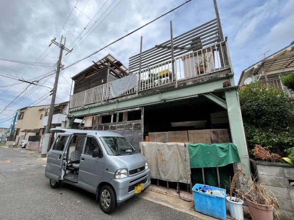 羽曳野市伊賀6丁目　中古戸建 現地写真（前面道路含む現地写真）