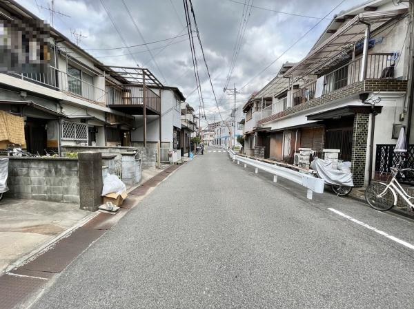 大阪府松原市南新町１丁目 現地写真（前面道路含む現地写真）