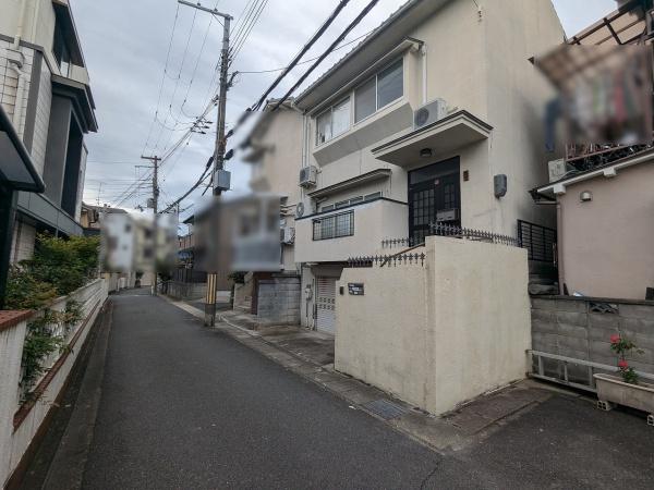 京都市右京区太秦御所ノ内町　中古戸建 現地写真（前面道路含む現地写真）