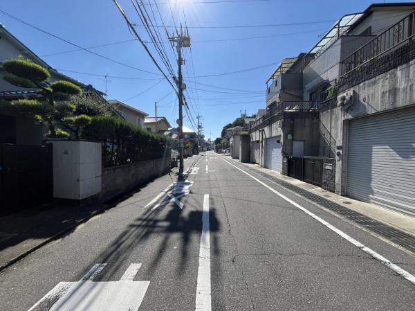 堺市東区西野　中古戸建 現地写真（前面道路含む現地写真）