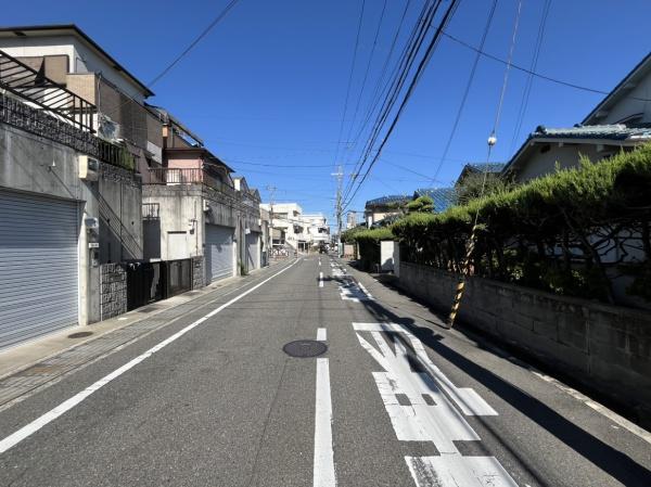 堺市東区西野　中古戸建 現地写真（前面道路含む現地写真）