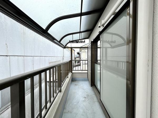羽曳野市西浦　中古戸建 現地写真（バルコニー）