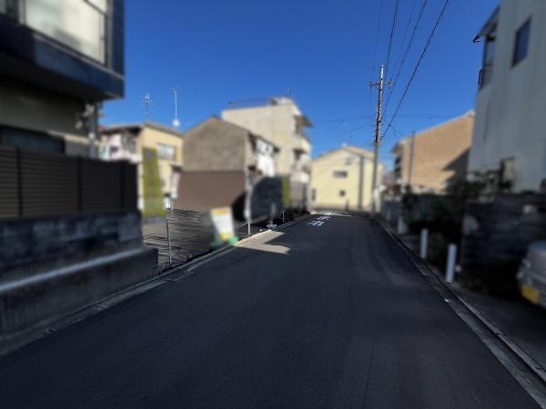 京都市上京区堀川町　1号地　建築条件付売土地 現地写真（前面道路含む現地写真）