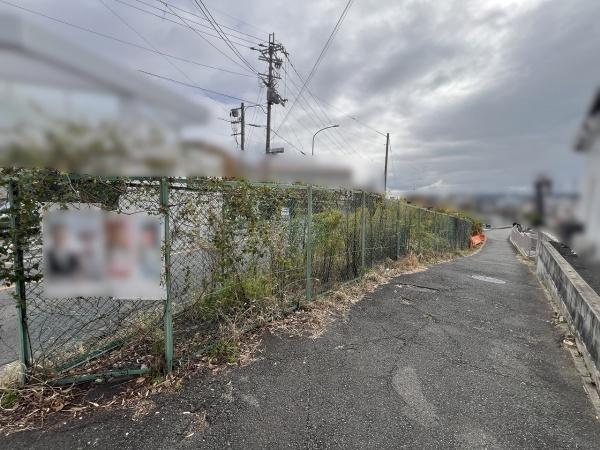 京都市西京区大枝東長町　建築条件無売土地 現地写真