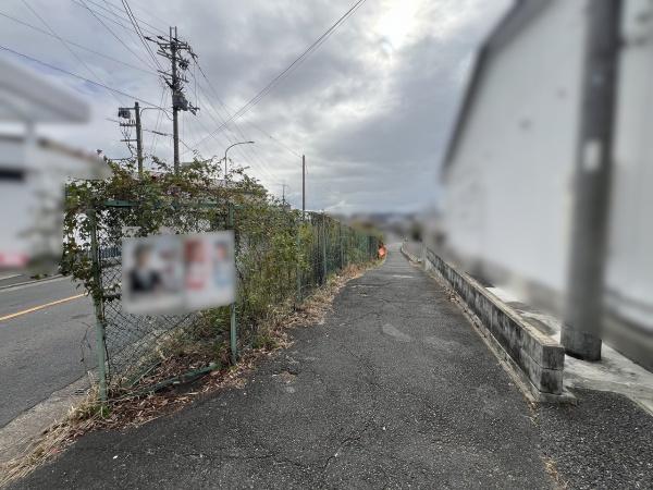 京都市西京区大枝東長町　建築条件無売土地 現地写真