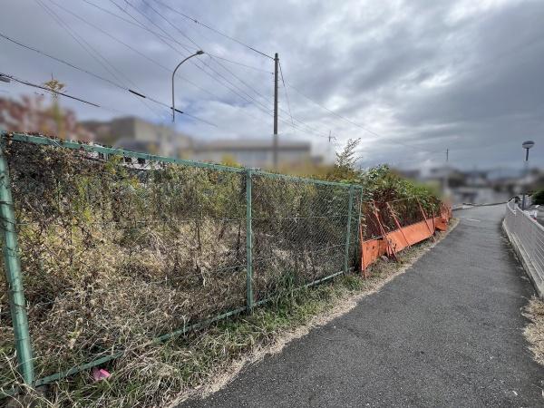 京都市西京区大枝東長町　建築条件無売土地 現地写真