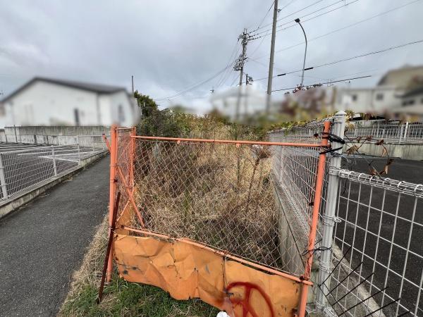 京都市西京区大枝東長町　建築条件無売土地 現地写真