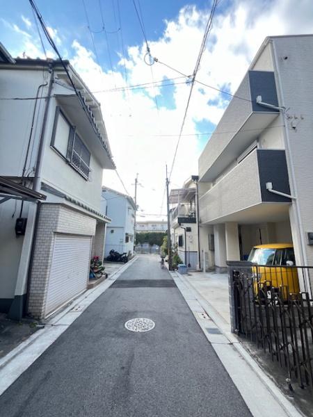 堺市東区北野田　中古戸建 現地写真（前面道路含む現地写真）