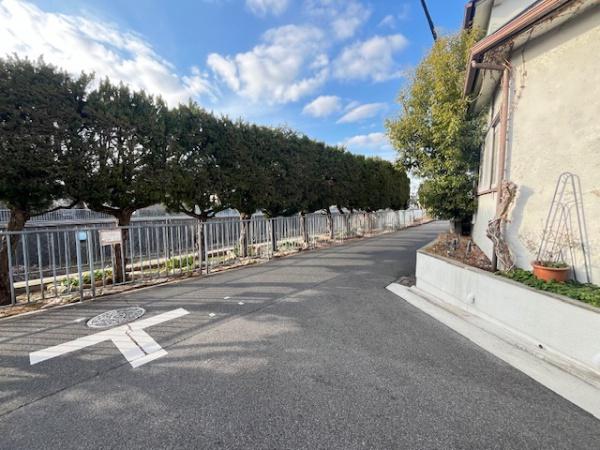 堺市東区北野田　中古戸建 現地写真（前面道路含む現地写真）