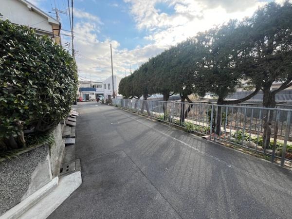 堺市東区北野田　中古戸建 現地写真（前面道路含む現地写真）
