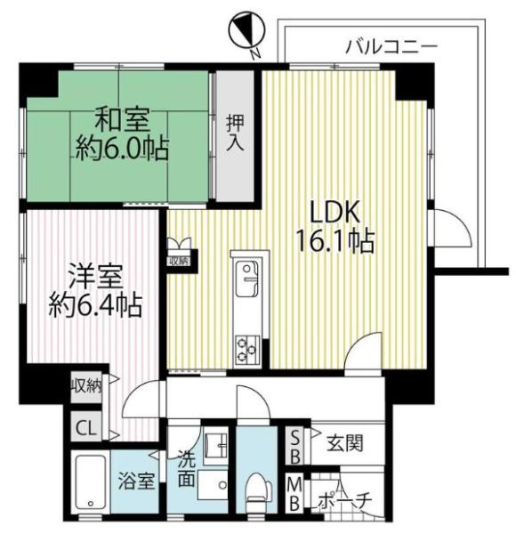 グレース嵐山 間取図・土地図