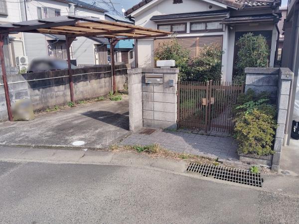 京都市山科区上花山講田町　古家付売土地 現地写真