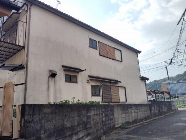 京都市山科区上花山講田町　古家付売土地 現地写真
