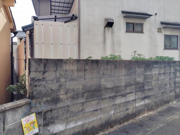 京都市山科区上花山講田町　古家付売土地 現地写真