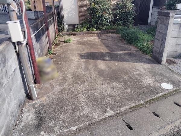 京都市山科区上花山講田町　古家付売土地 現地写真