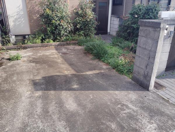 京都市山科区上花山講田町　古家付売土地 現地写真