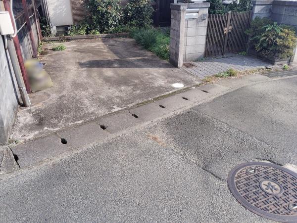 京都市山科区上花山講田町　古家付売土地 現地写真