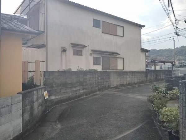 京都市山科区上花山講田町　古家付売土地 現地写真