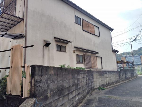 京都市山科区上花山講田町　古家付売土地 現地写真