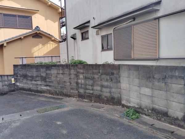 京都市山科区上花山講田町　古家付売土地 現地写真