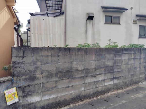 京都市山科区上花山講田町　古家付売土地 現地写真