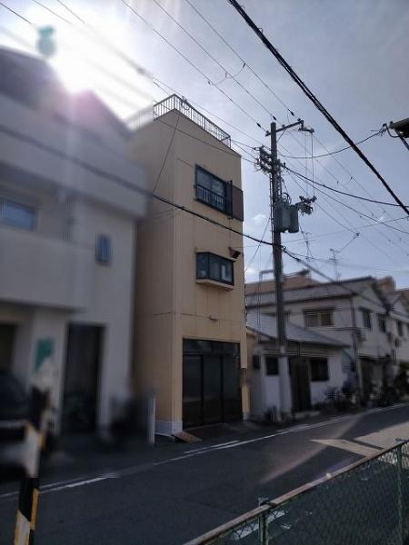 大阪市城東区諏訪3丁目　中古戸建 現地写真（前面道路含む現地写真）