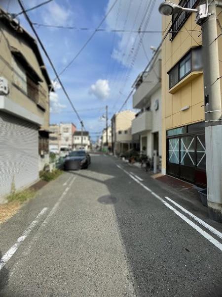 大阪市城東区諏訪3丁目　中古戸建 現地写真（前面道路含む現地写真）
