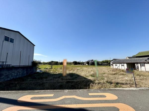 堺市美原区菅生　売土地 現地写真（前面道路含む現地写真）