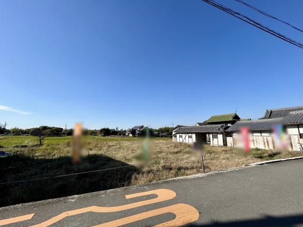 堺市美原区菅生　売土地 現地写真（前面道路含む現地写真）